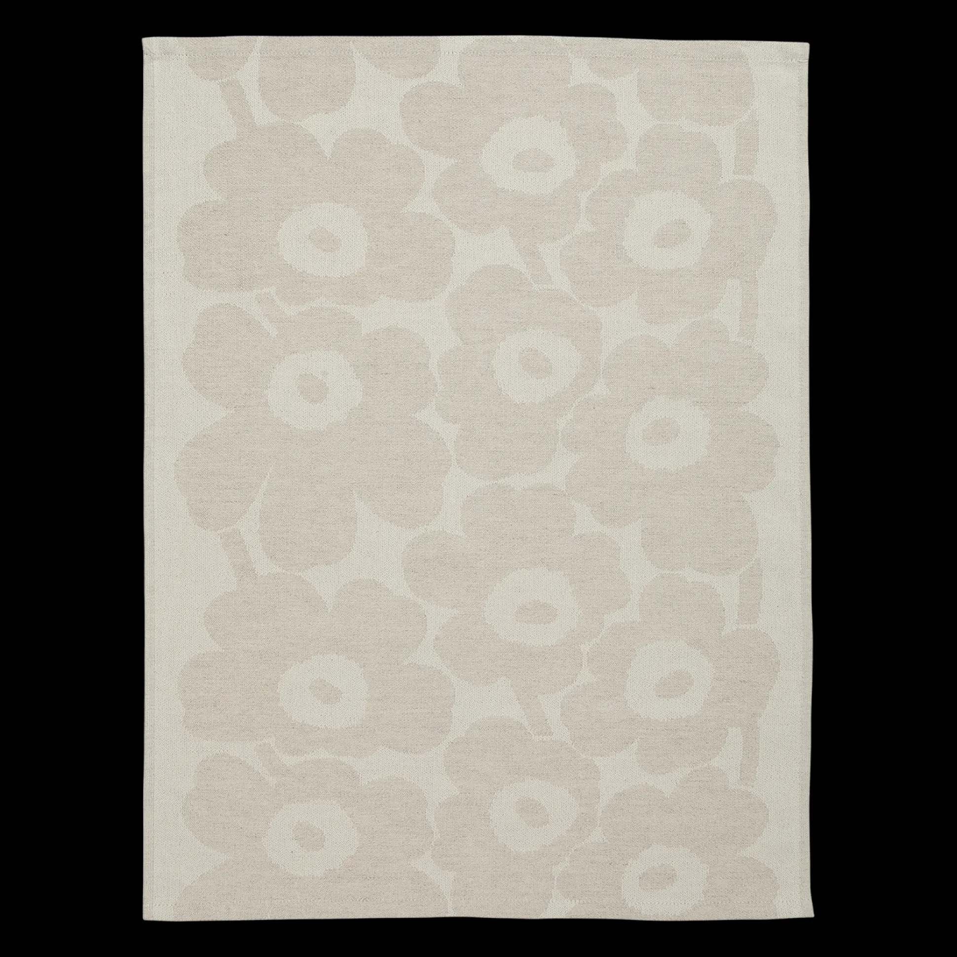 Marimekko Pieni Unikko Kitchen Towel, linen/beige