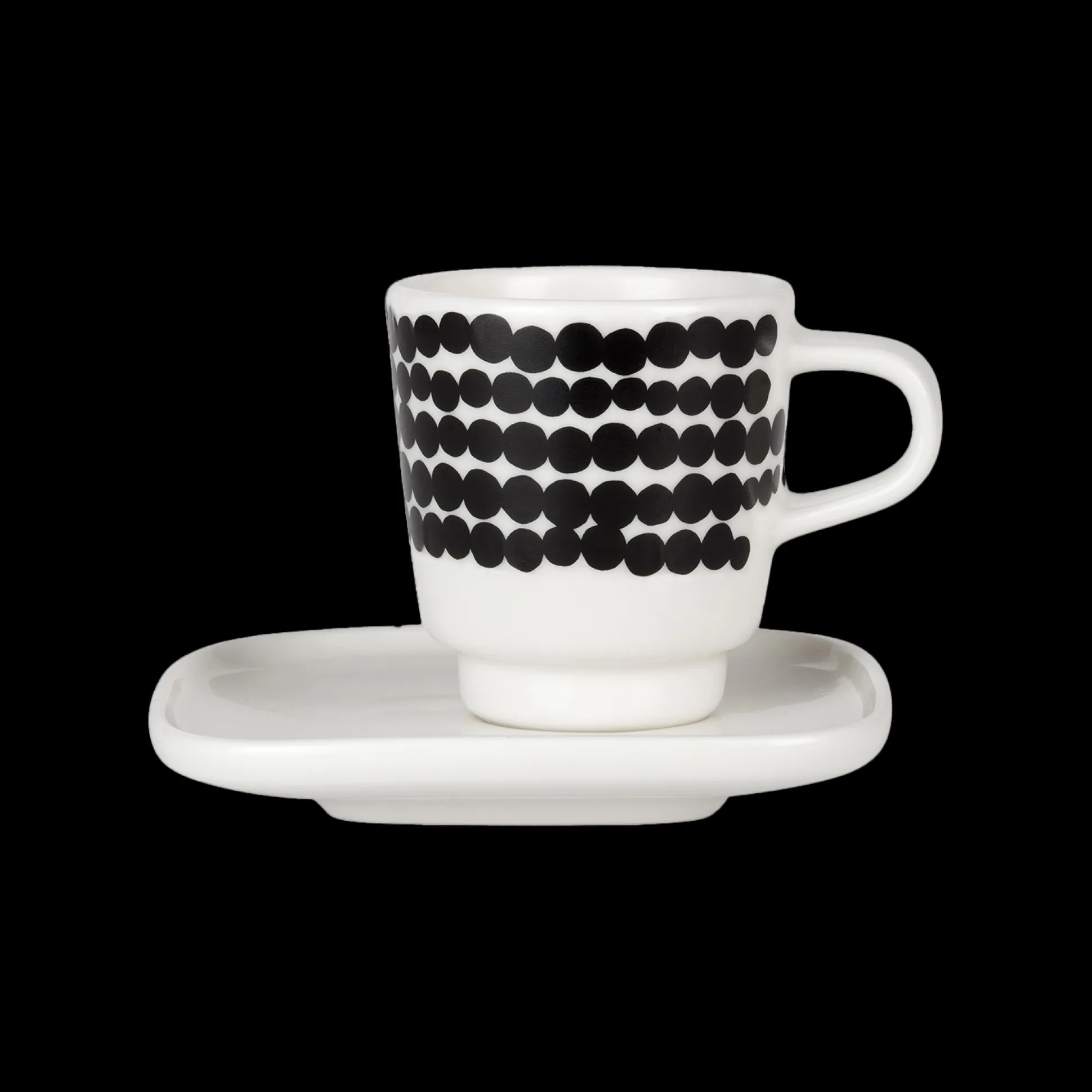 Marimekko Räsymatto Espresso Cup & Plate