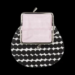 Marimekko Räsymatto Small Coin Purse, white/black