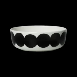 Marimekko Räsymatto Soup / Cereal Bowl, white/black