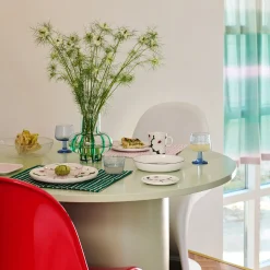 Marimekko Syksy Clear Glass Serving Bowl