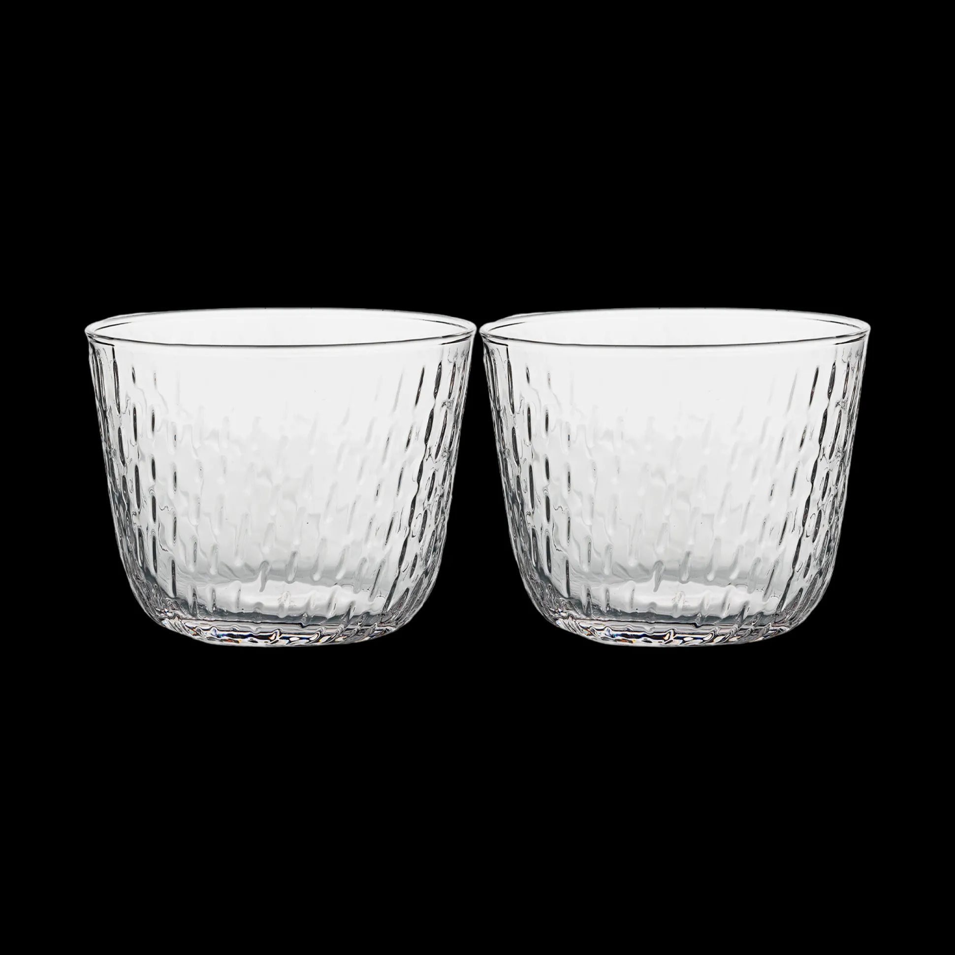 Marimekko Syksy Clear Glass Tumblers (Set of 2)