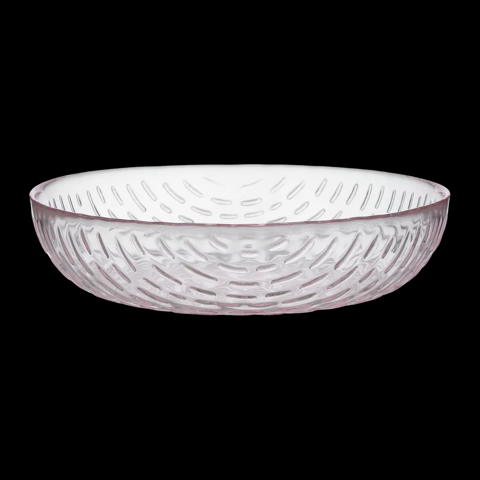 Marimekko Syksy Light Pink Glass Bowls (Set of 2)