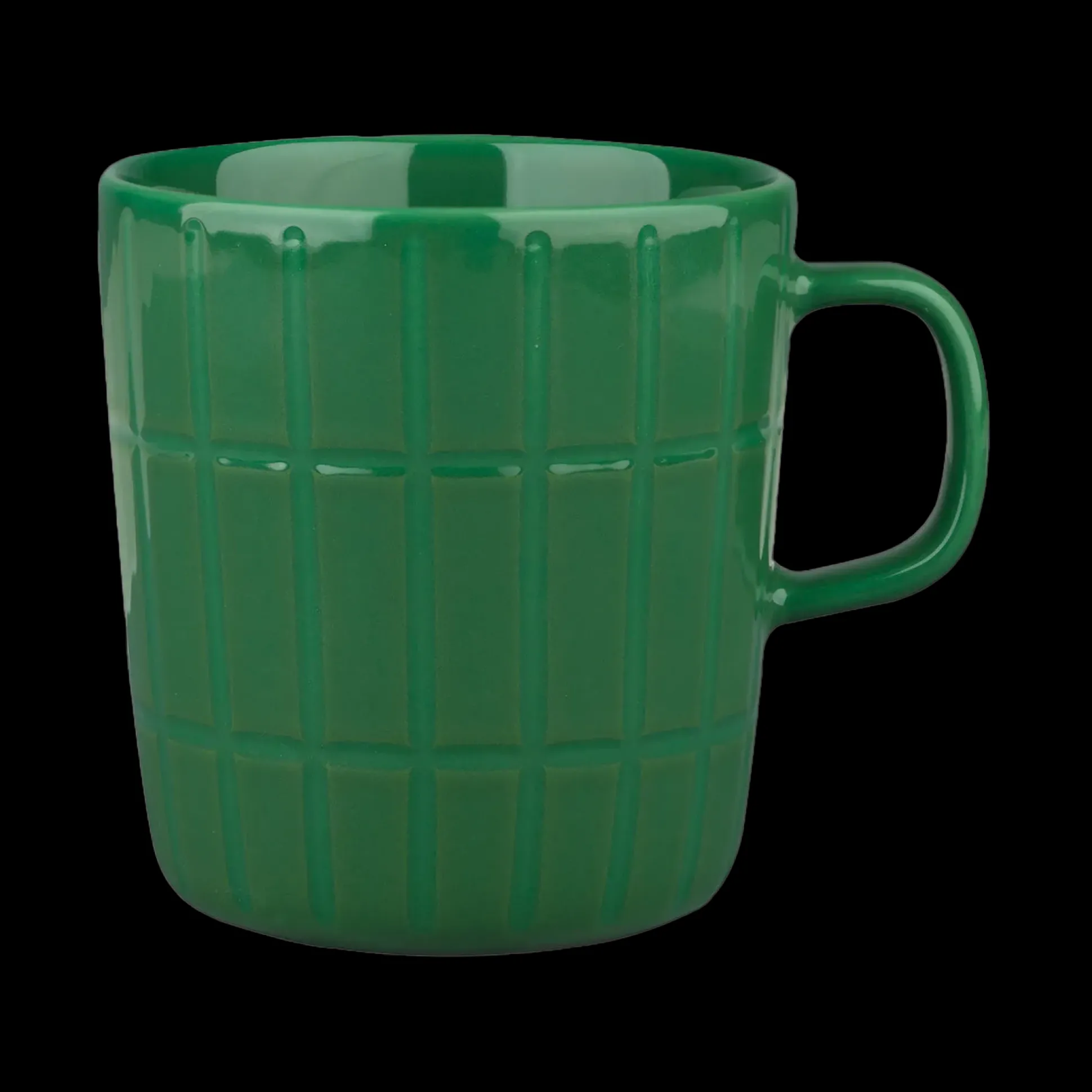 Marimekko Tiiliskivi Large Mug, dark green