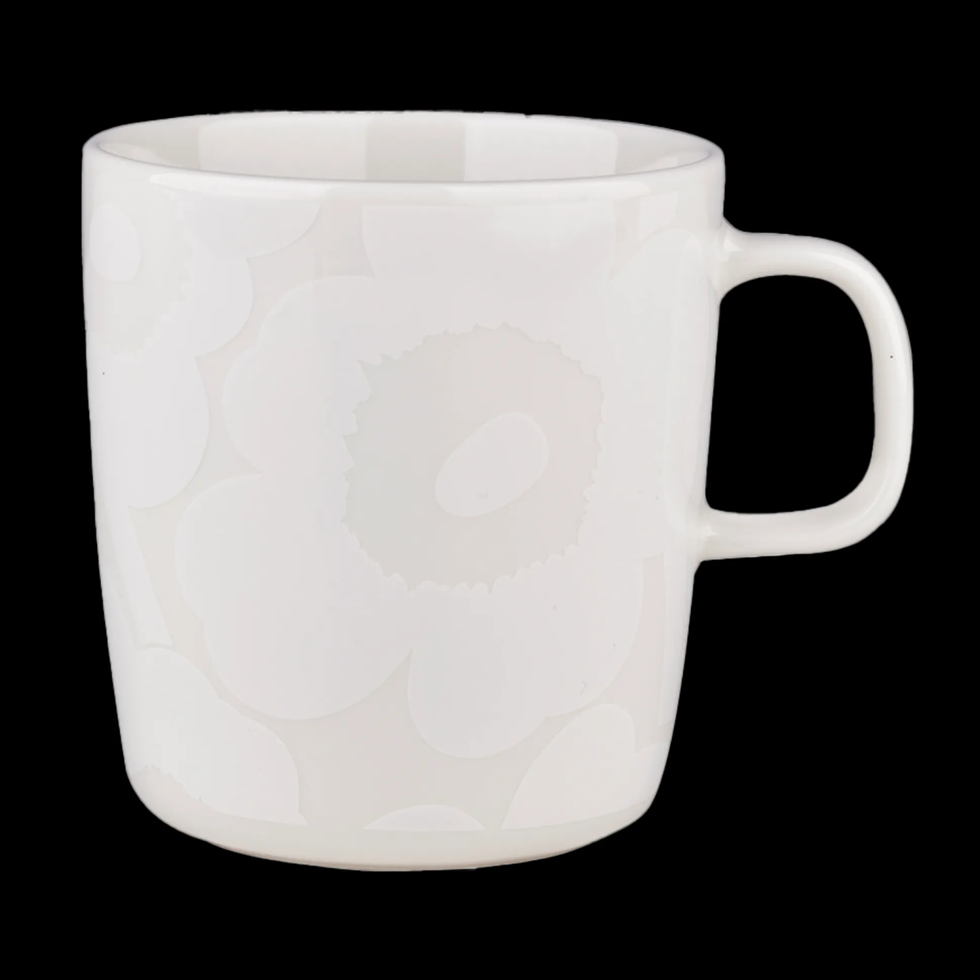 Marimekko Unikko Large Mug, off-white/white