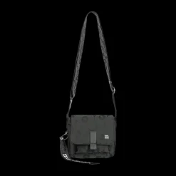 Marimekko Unikko Mini Messenger Shoulder Bag, black