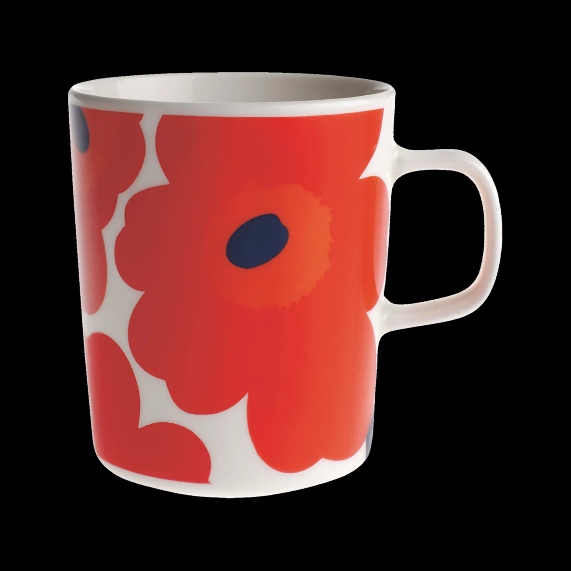 Marimekko Unikko Mug, white/red