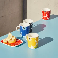 Marimekko Unikko Mug, white/red
