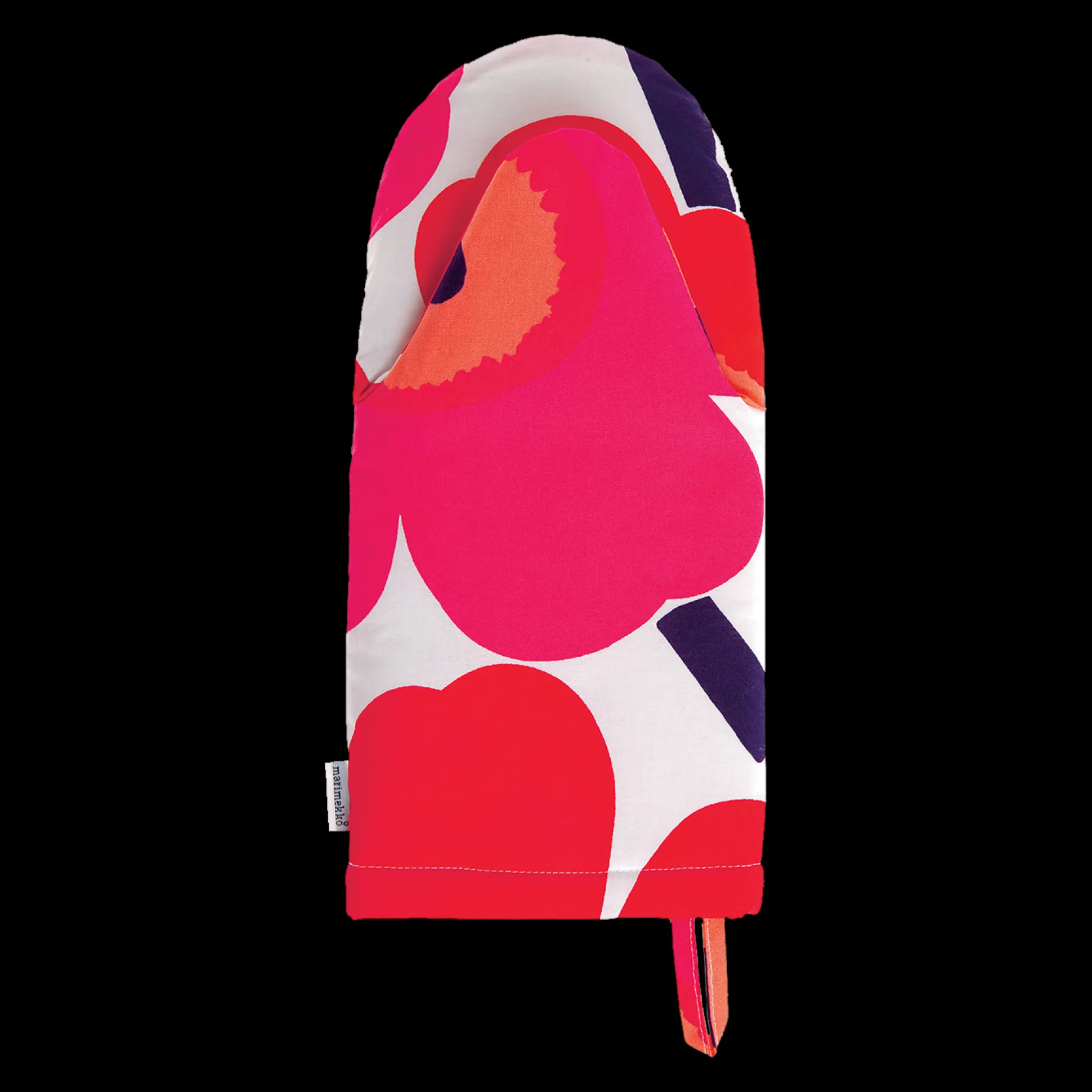 Marimekko Unikko Oven Mitten, red