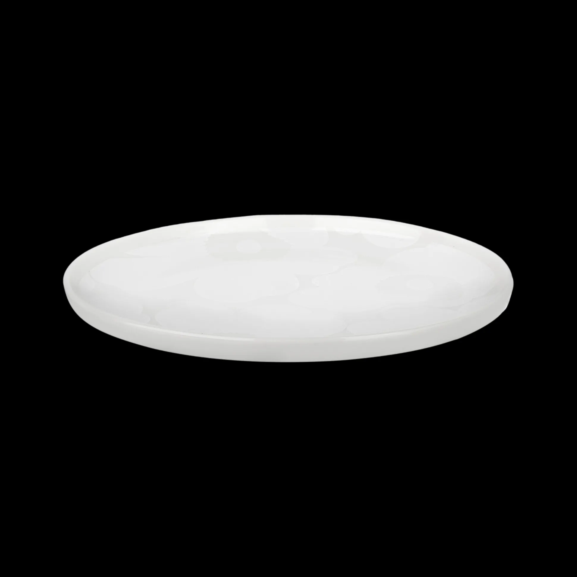 Marimekko Unikko Salad Plate, off-white/white
