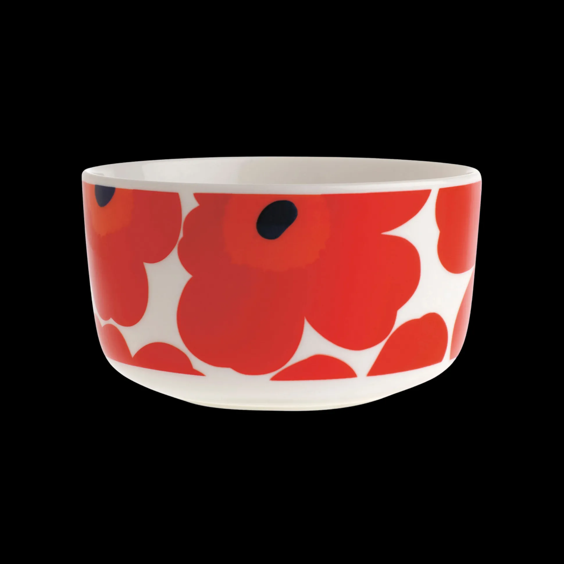 Marimekko Unikko Soup / Cereal Bowl, white/red