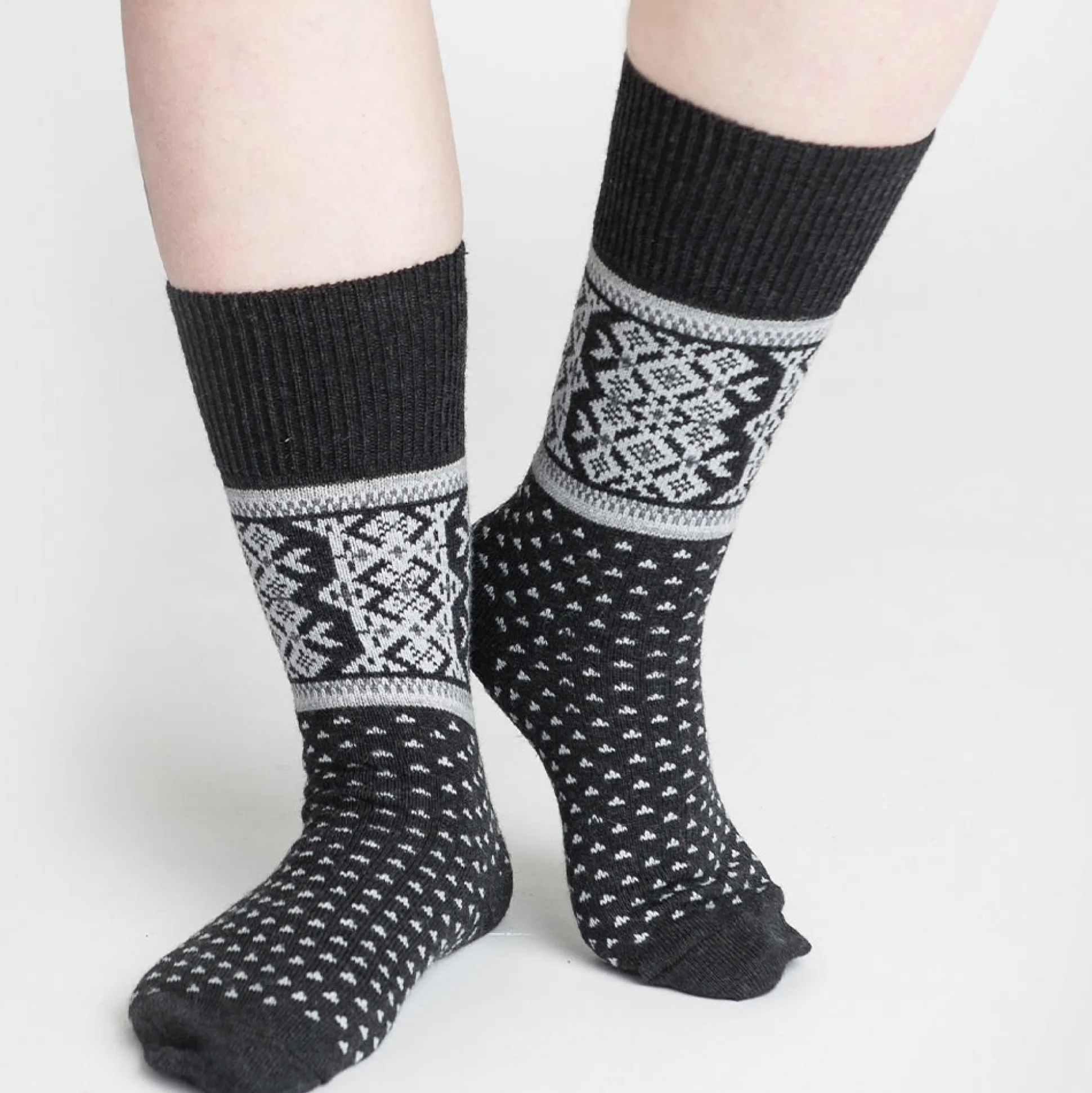 Merino Wool Socks - Ilmari, Grey