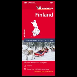 Michelin Finland Tourist Map
