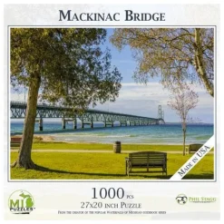 Michigan Puzzle - Mackinac Bridge