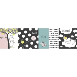 Moomin Fold-Out Board Book - Words Tummy Time (Ages 0-3)