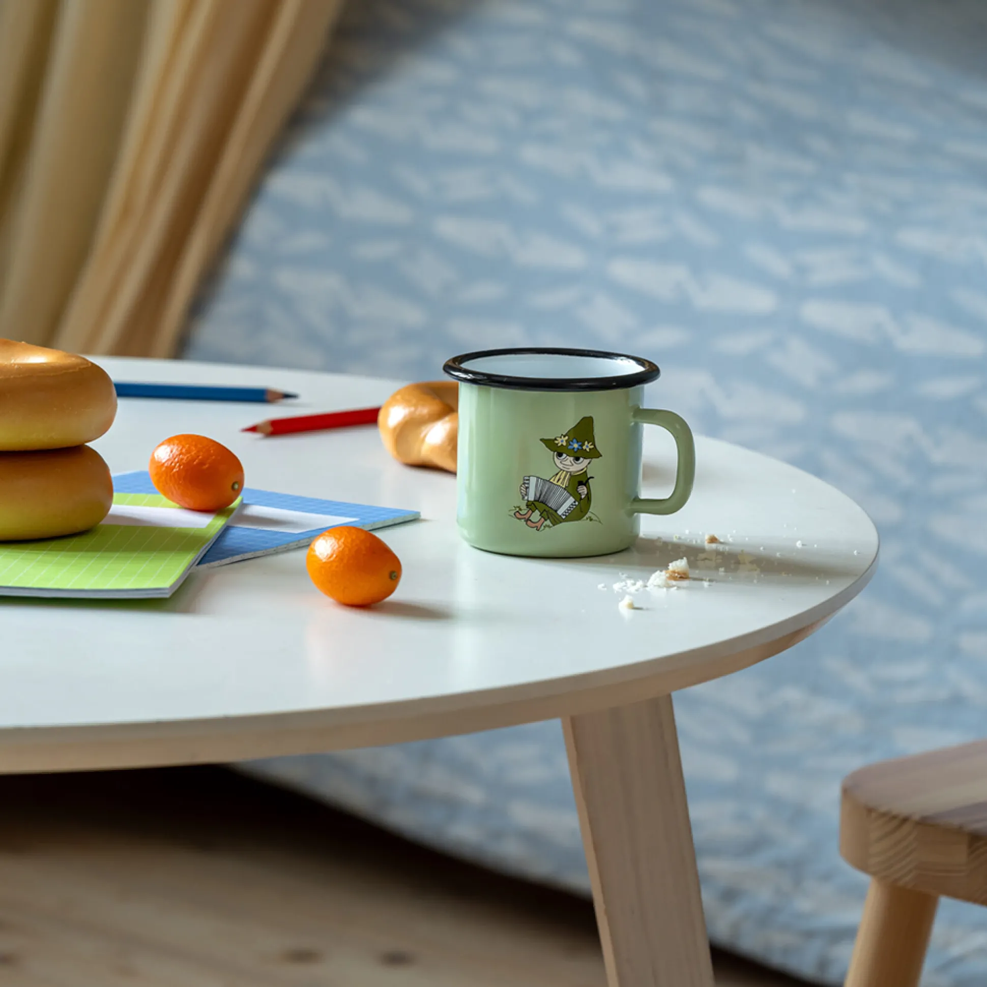 Muurla Moomin Snufkin Enamel Children's Mug