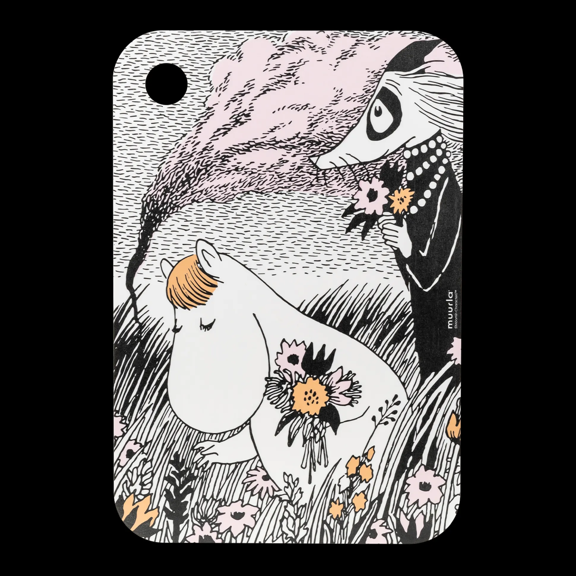 Muurla Moomin Summer Night Chop & Serve (21 x 31 cm)