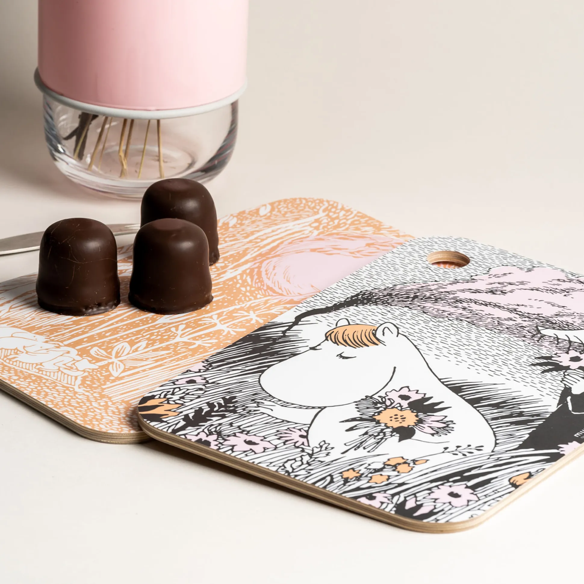 Muurla Moomin Summer Night Chop & Serve (21 x 31 cm)