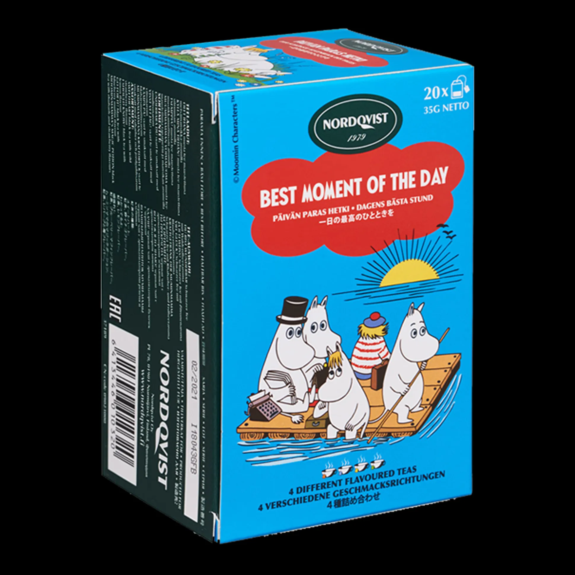 Nordqvist Best Moment of the Day - 20 Tea Bags (Black Tea Asst.)