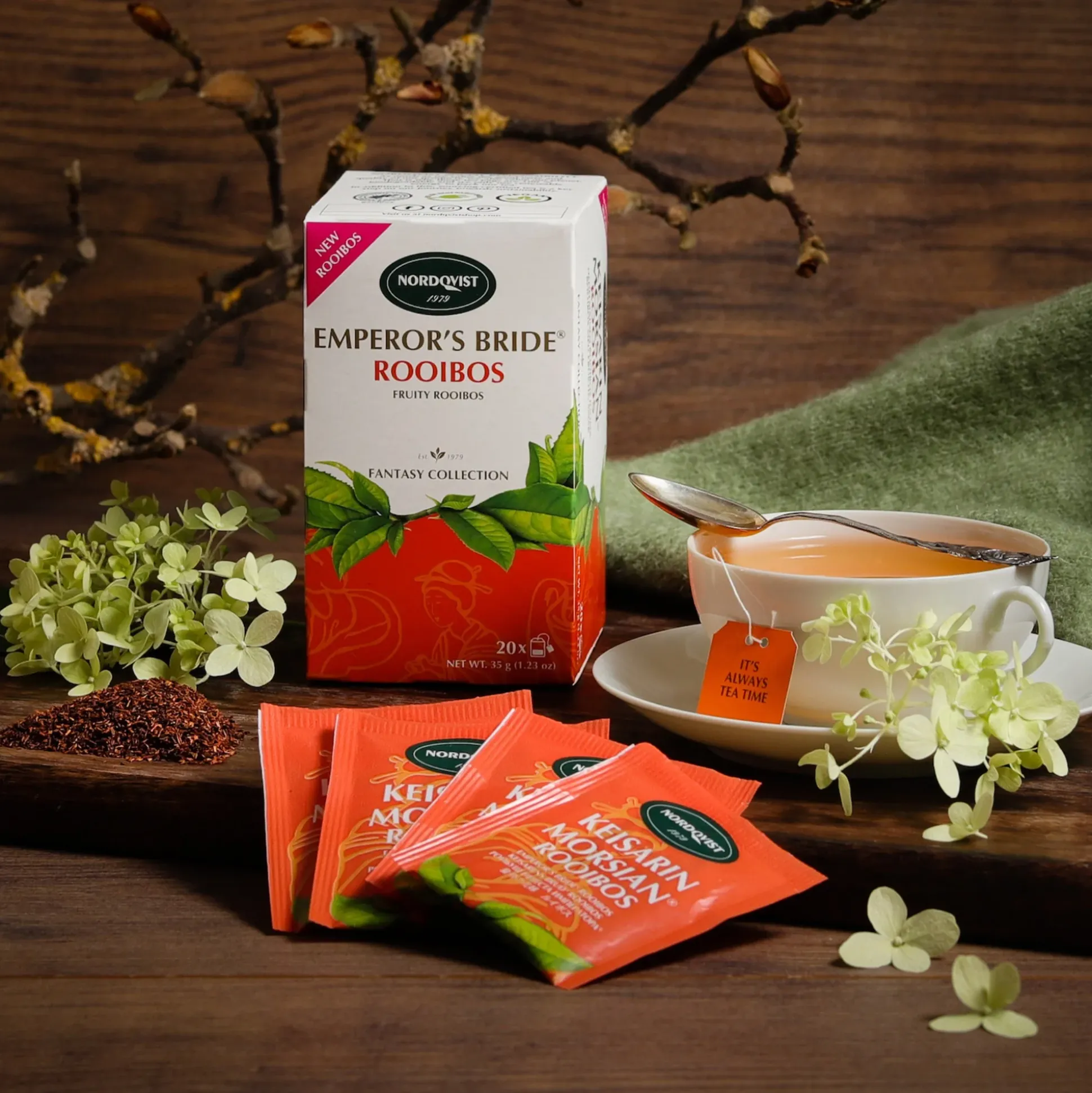 Nordqvist Emperor's Bride Tea - 20 Tea Bags (Fruity Rooibos)