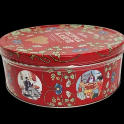 Nyakers Swedish Gingersnap Cookie Tin Red (400g)