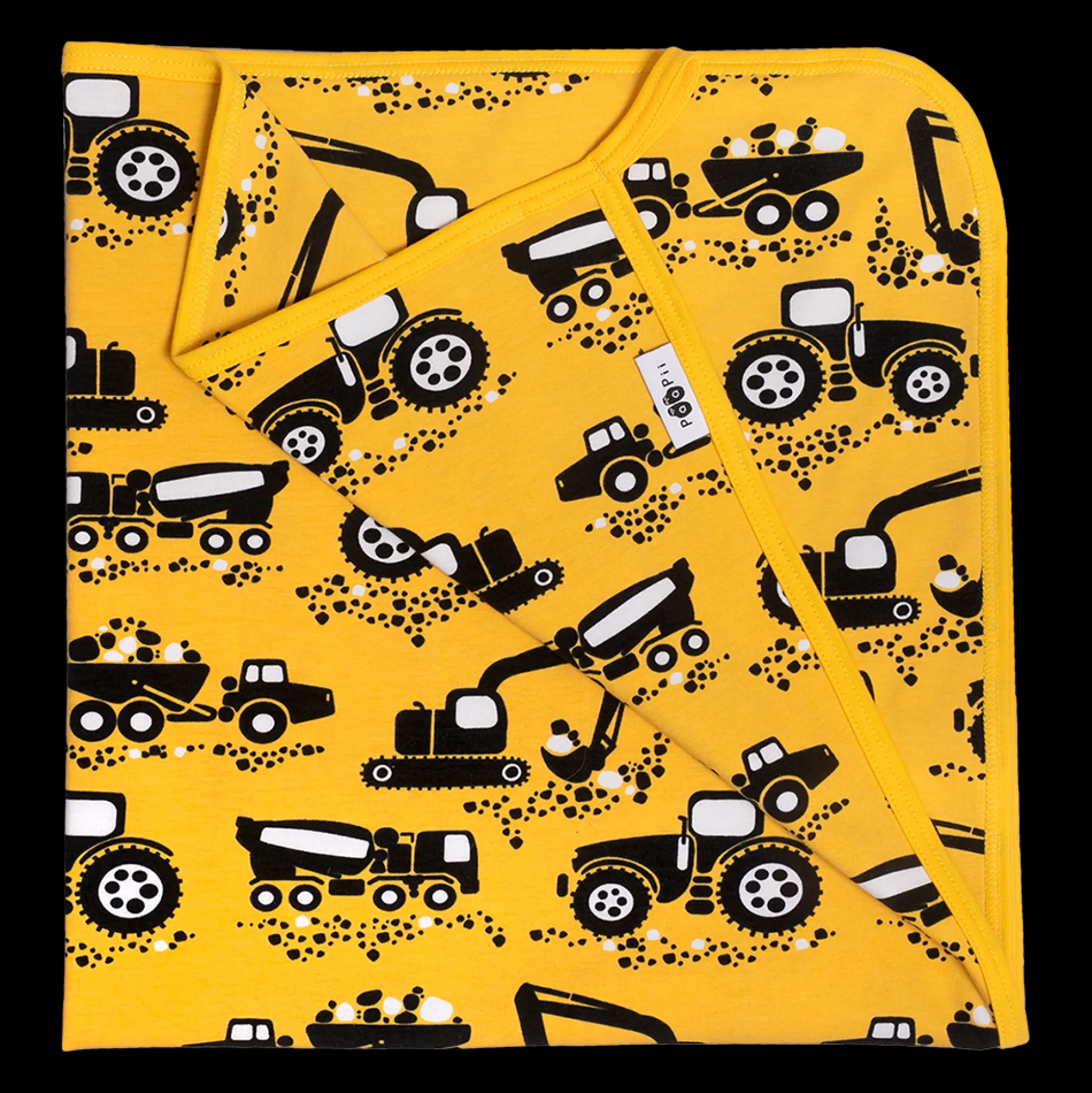 PaaPii Machines Baby Blanket