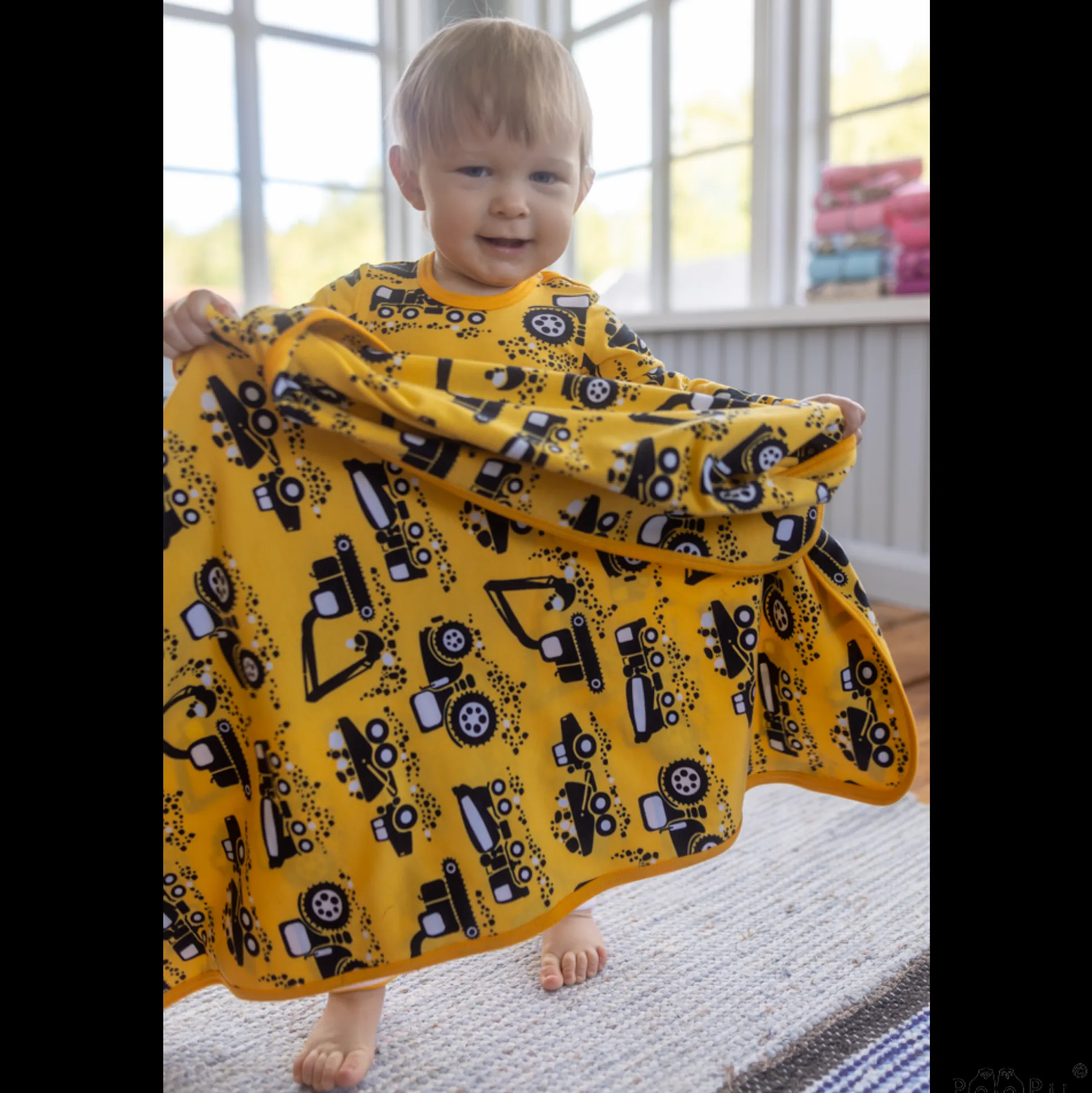 PaaPii Machines Baby Blanket