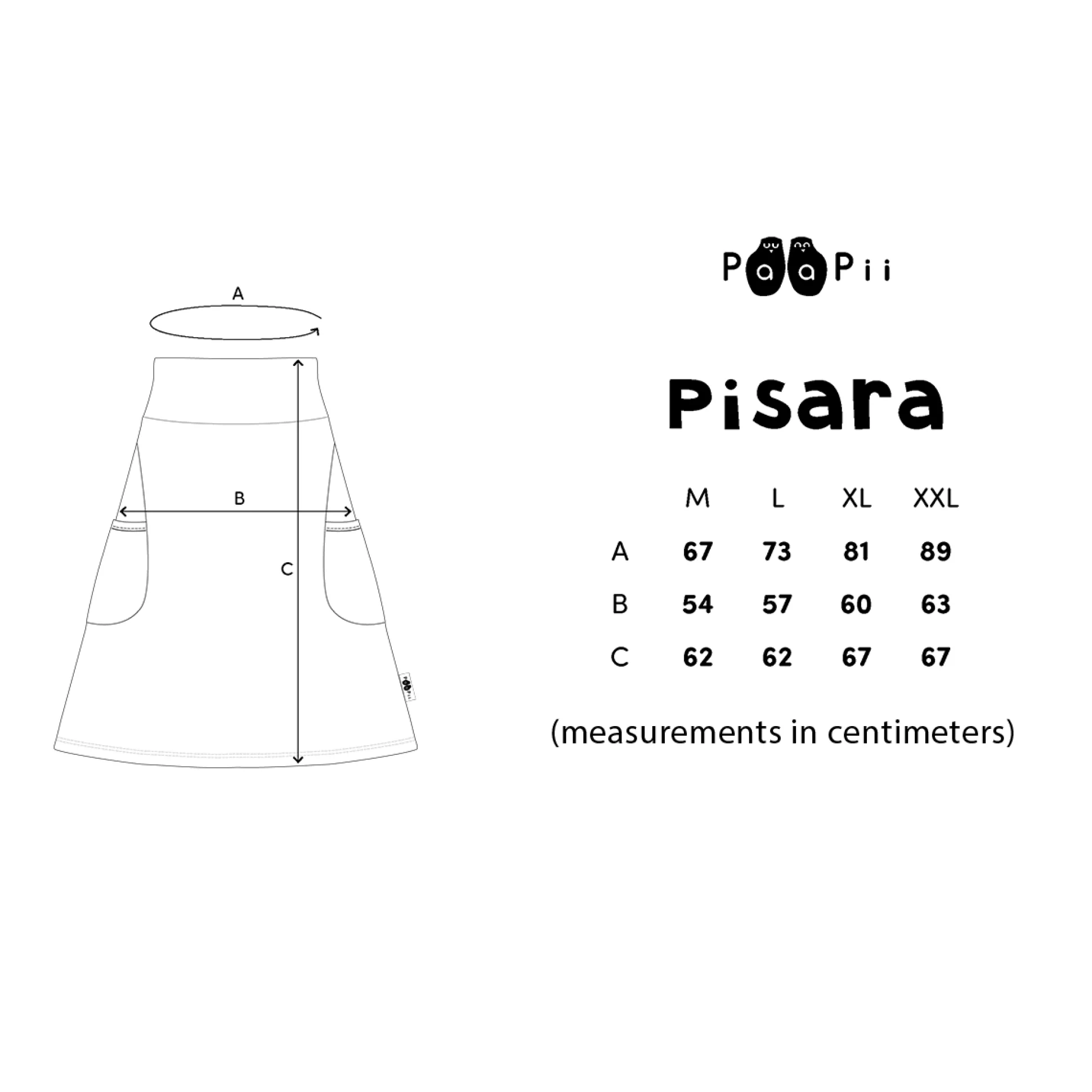 PaaPii Pisara Skirt - Sunflower