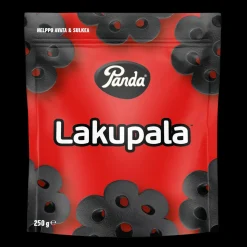 Panda Lakupala Soft Black Licorice (250g)