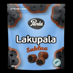 Panda Lakupala Suklaa Chocolate Covered Licorice (180g)