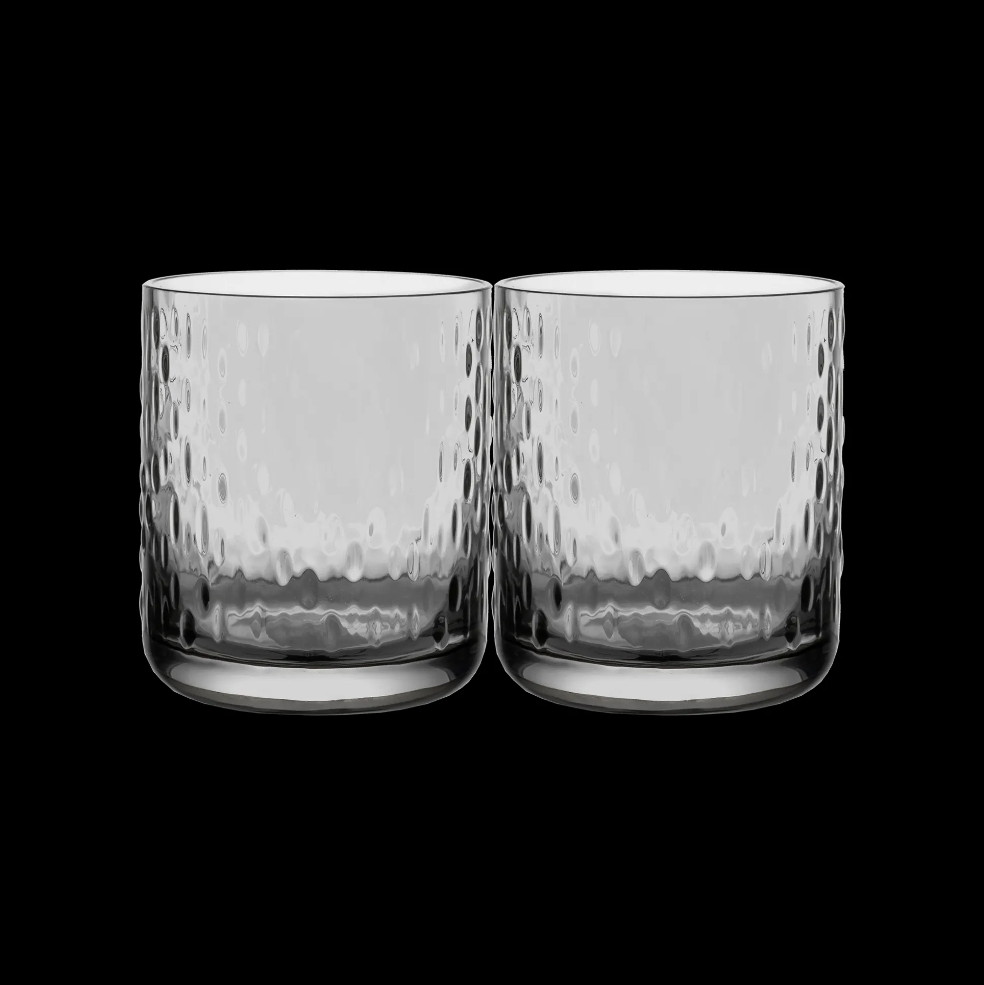 Pentik Koski Grey Glass Tumbler (Set of 2)