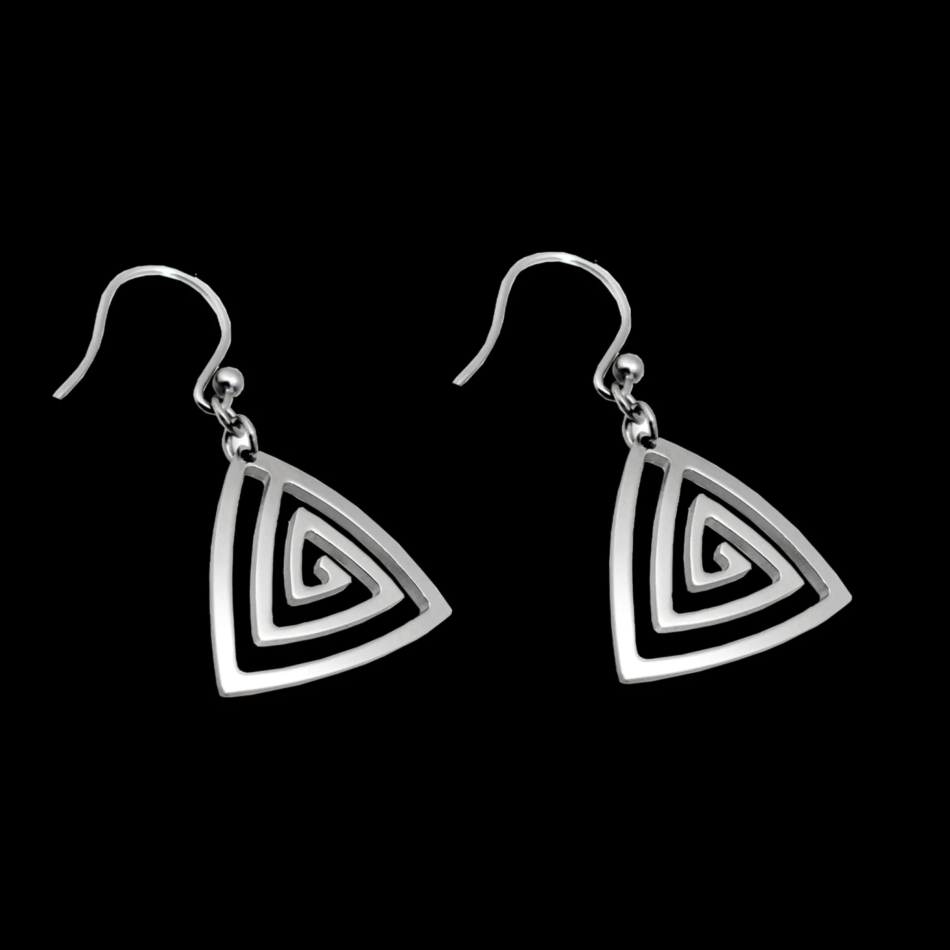 Pohjolan Helmi - Trio Spiral Earrings