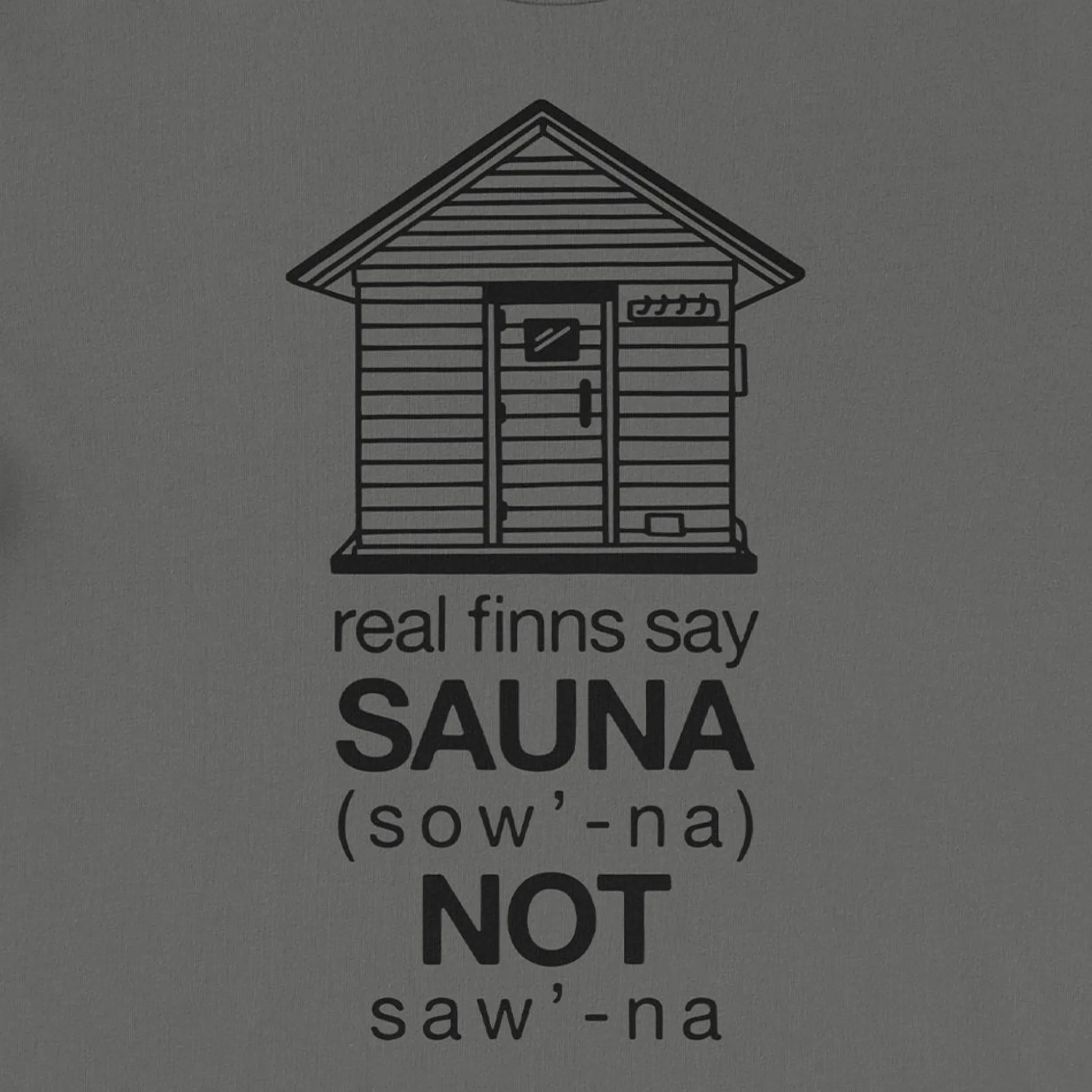 Real Finns Say Sauna T-Shirt