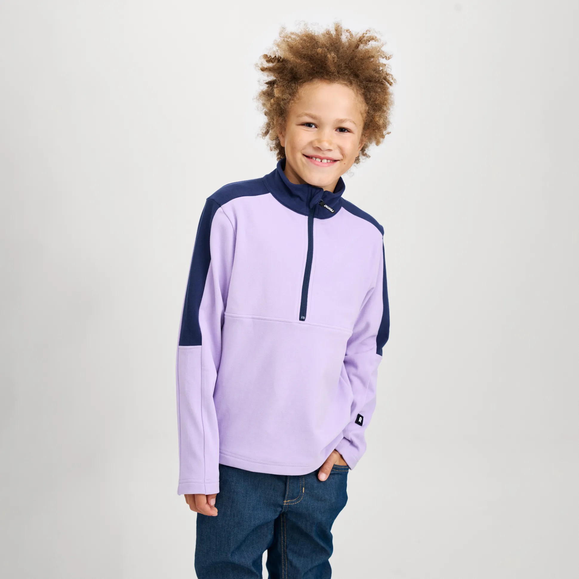 Reima Juniors' Technical Fleece - Blooming Lilac