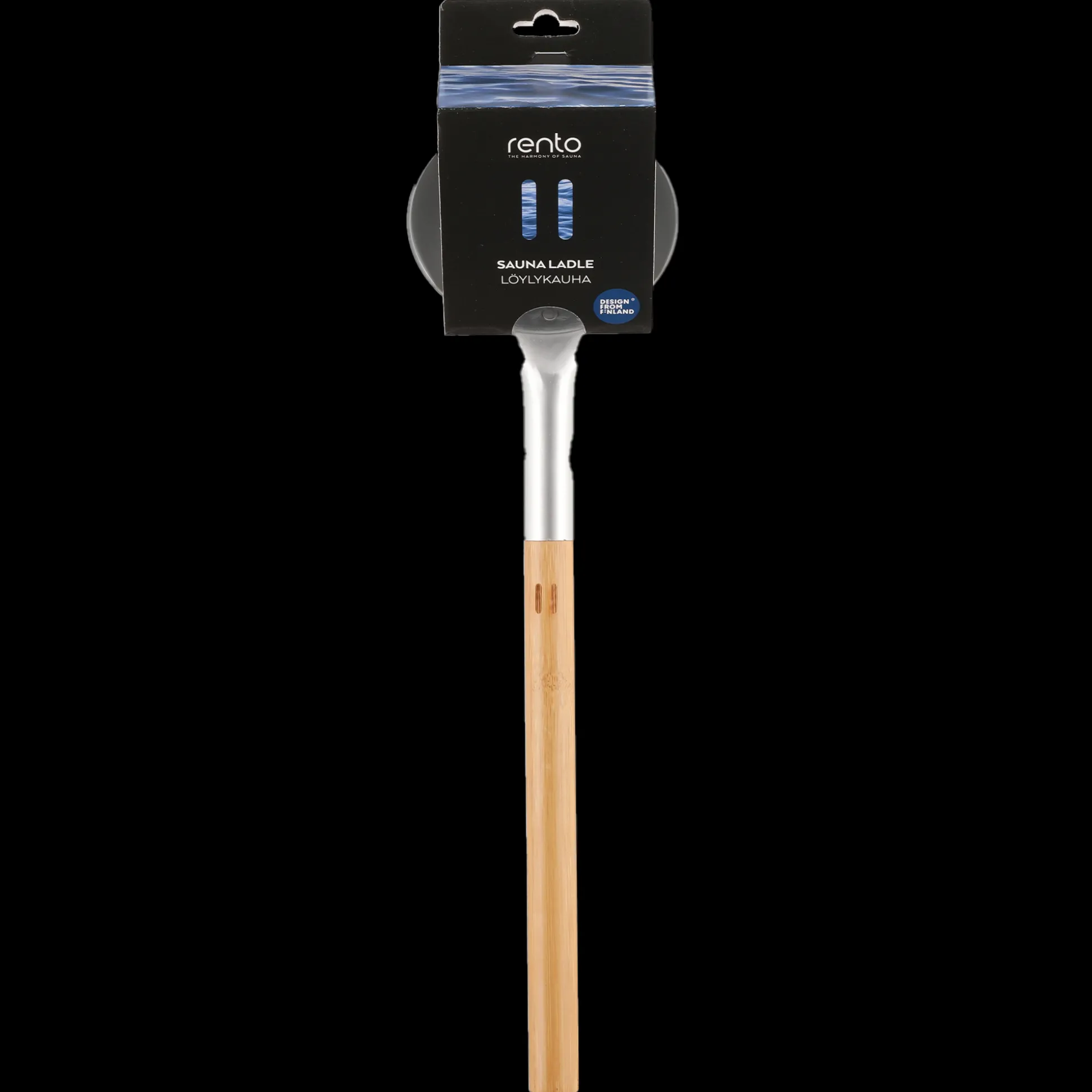 Rento Aluminum Bamboo Sauna Ladle