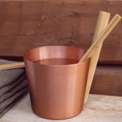 Rento Bronze Aluminum Bamboo Sauna Ladle