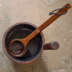 Rento Dark Bamboo Sauna Ladle