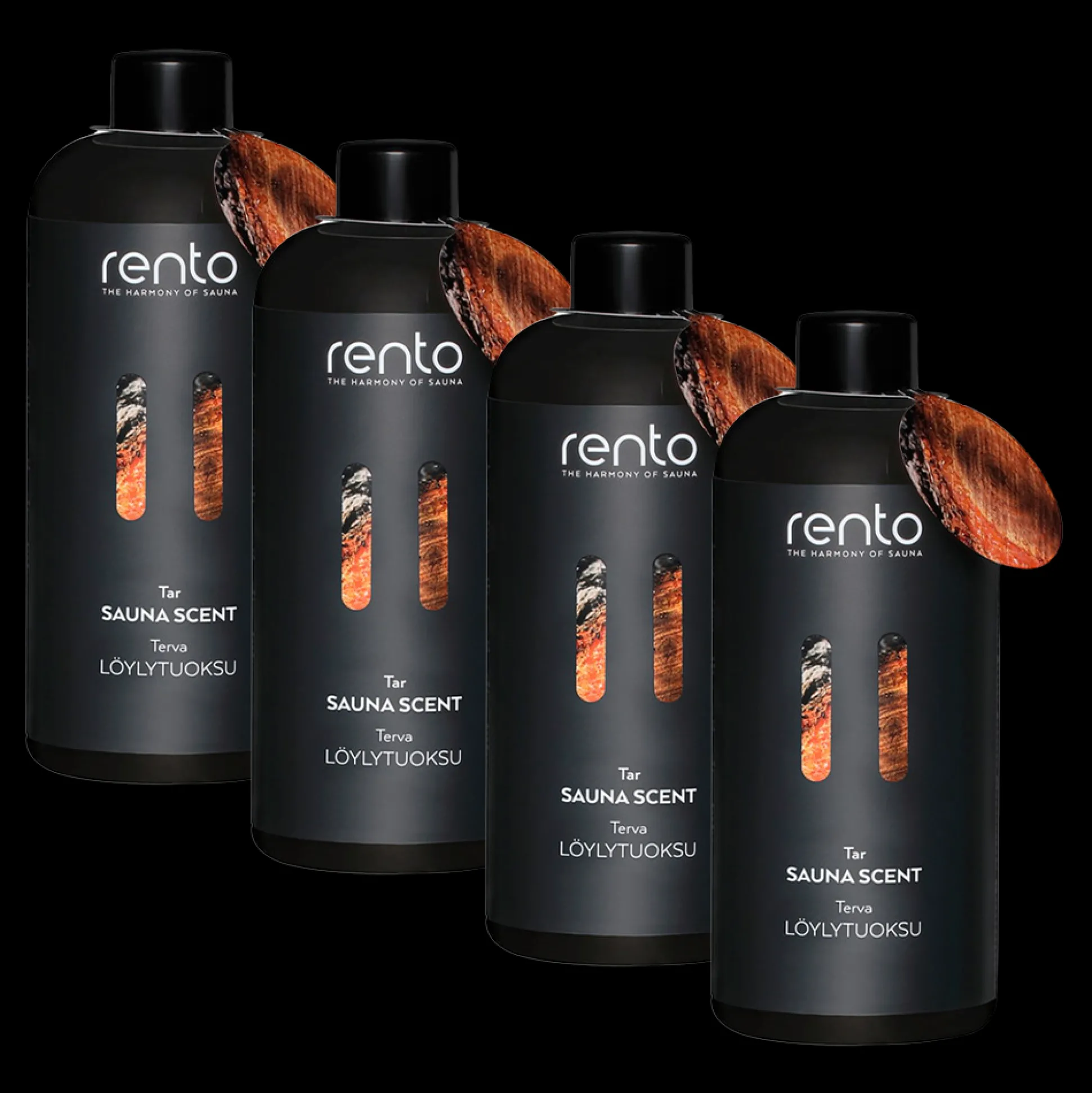 Rento Tar Sauna Scent, 4 Pack