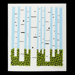 Swedish Dishcloth - Birch Trees