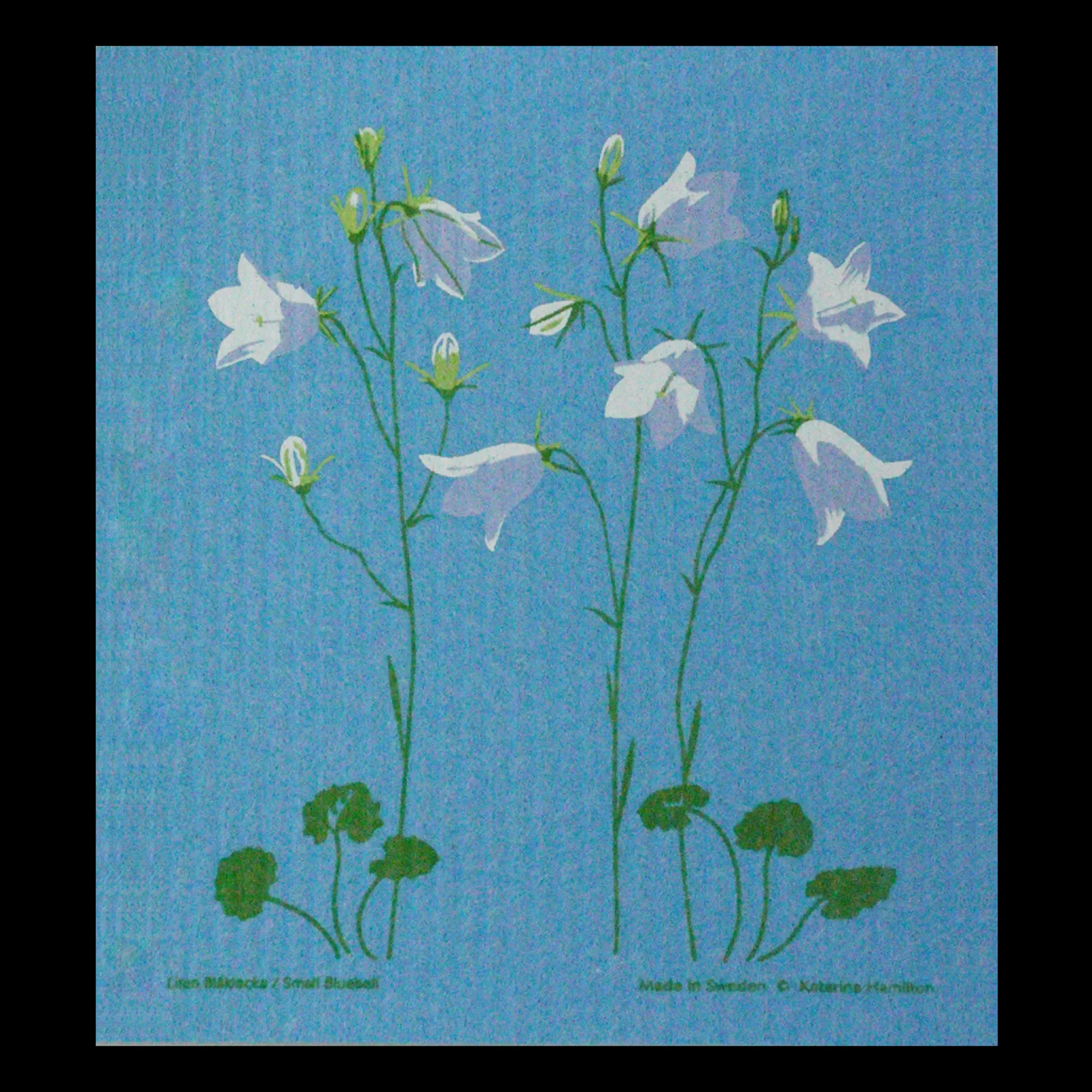 Swedish Dishcloth - Bluebells
