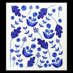 Swedish Dishcloth - Blueberry Leaves