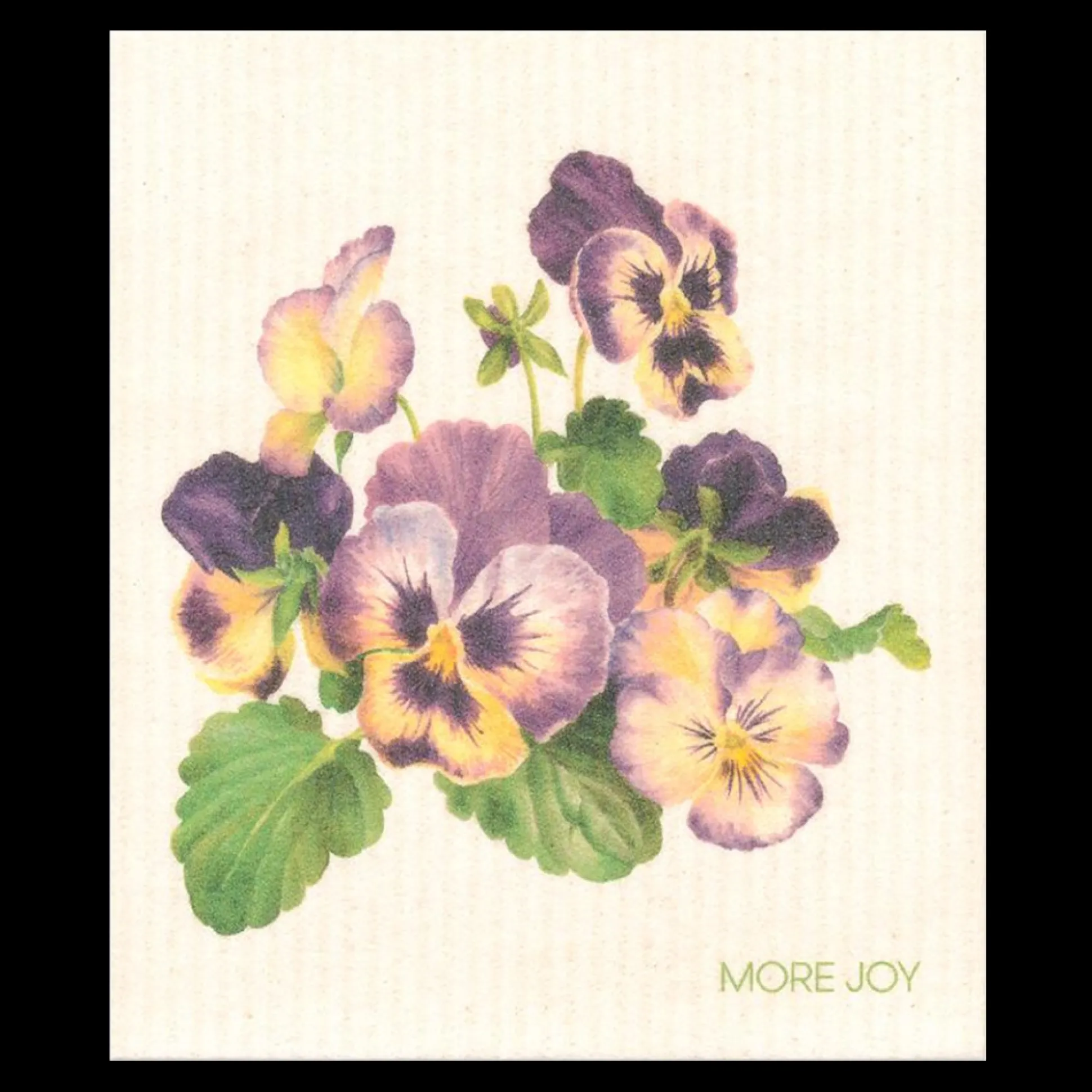 Swedish Dishcloth - Pansy