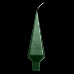 Swedish Pyramid Candle Forest Green
