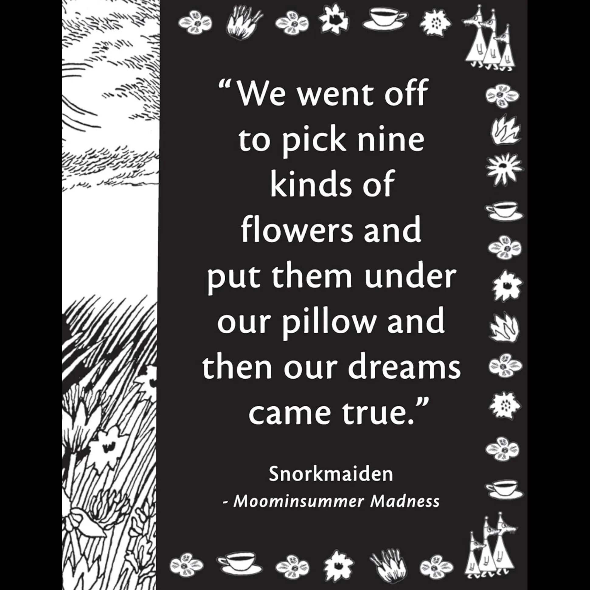 The Moomin Coloring Book (Ages 6-12)