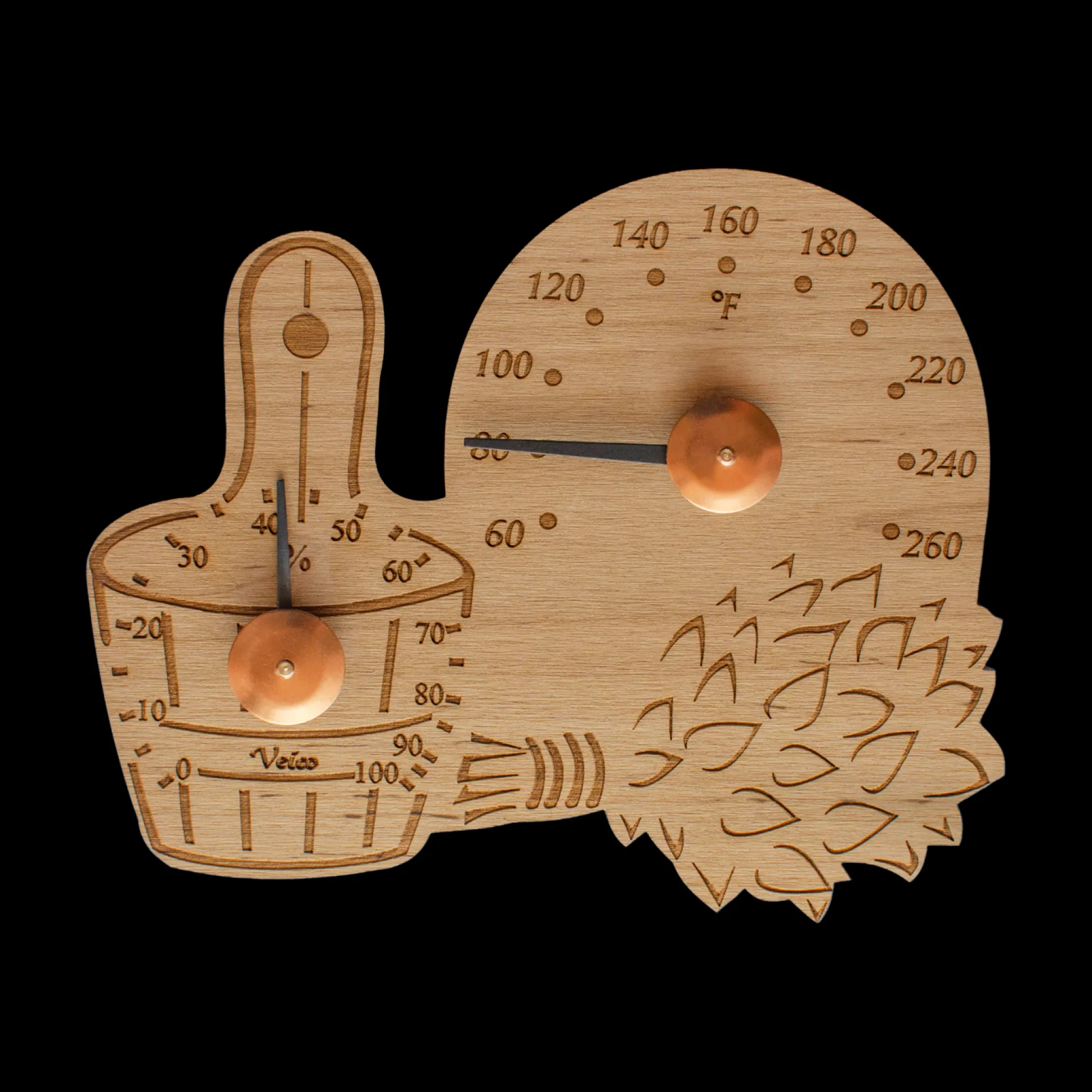 Veico Löylykiulu Sauna Thermometer & Hygrometer